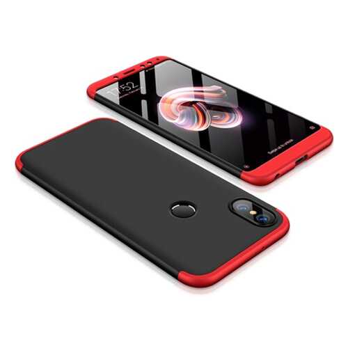 Чехол GKK LikGus для Xiaomi Redmi Note 5 Pro/Note 5 (DC) Black/Red в Благо