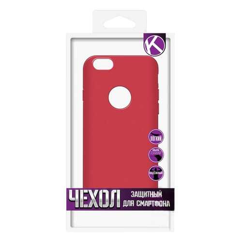 Чехол Krutoff для iPhone 6/6S Red в Благо