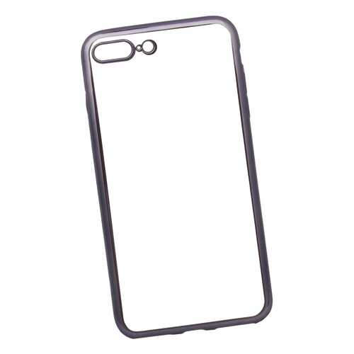 Чехол 'LP' для iPhone 8 Plus/7 Plus TPU прозрачный с черной хром рамкой в Благо