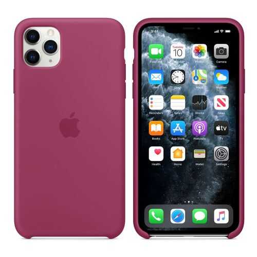 Чехол Silicone Case для Apple iPhone 11 Pro Max Pomegranate (MX052FE/A) в Благо