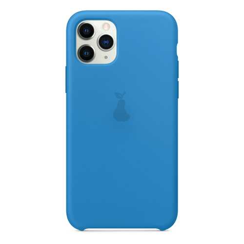 Чехол Silicone Case для iPhone 11 Pro Max, голубой, SCIP11PM-12-SURF в Благо