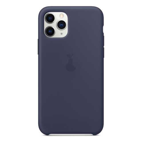 Чехол Silicone Case для iPhone 11 Pro Max Premium, Dark Blue в Благо