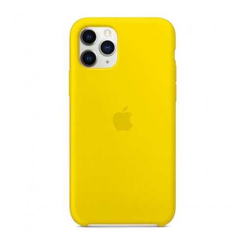 Чехол Silicone Case Lux для iPhone 11Pro Yellow в Благо