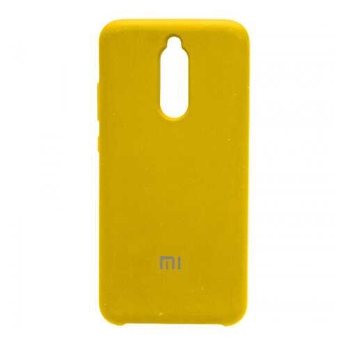 Чехол Silicone Cover для Xiaomi Redmi 8 Yellow в Благо
