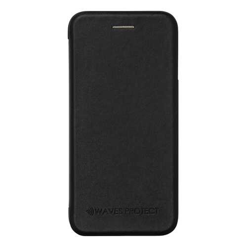 Чехол Waves Protect кожаный для iPhone 7 Plus, 8 Plus black в Благо