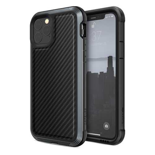 Чехол X-Doria Defense Lux для Apple iPhone 11 Pro Black в Благо