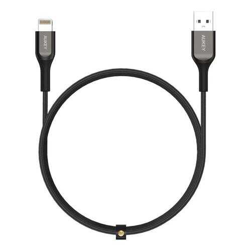 Кабель Aukey Kevlar USB-A/Lightning 1.2m Black (CB-AKL1-BL) в Благо