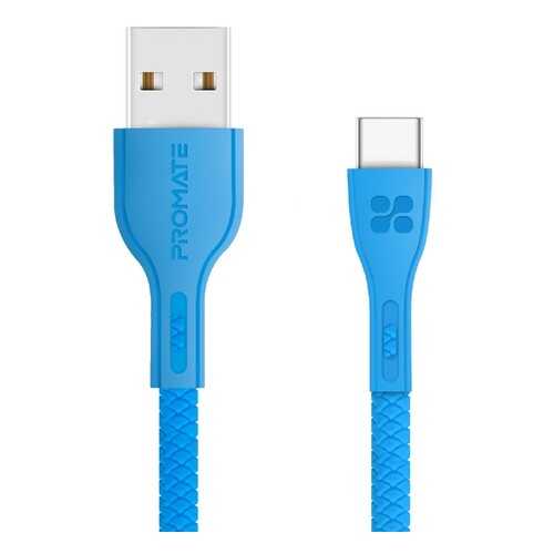 Кабель Promate PowerBeam-C USB Type-C (1.2m) Blue в Благо
