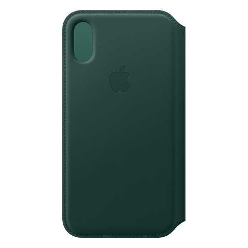 Кейс для iPhone Apple Folio XS кожаный зеленый MRWY2ZM/A в Благо