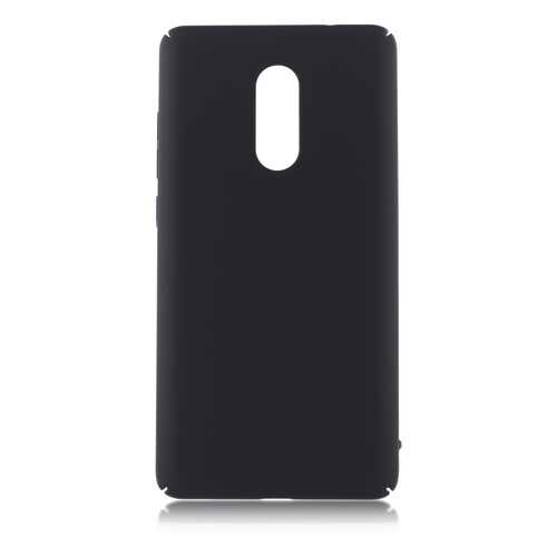 Накладка Brosco Soft-touch для Xiaomi Redmi Note 4X, черная в Благо