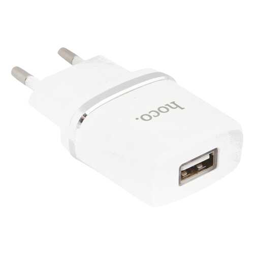 Сетевое зарядное устройство Hoco C11 Smart Dual 1 USB 1A White в Благо