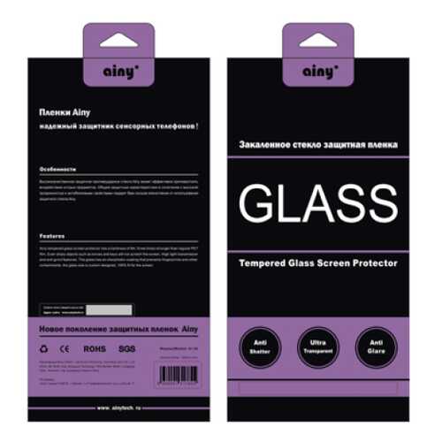 Защитное стекло Ainy Crystal для Apple iPhone 5/iPhone 5S/iPhone 5C/iPhone SE в Благо