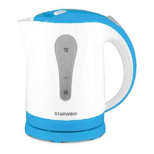 Чайник электрический Starwind SKP1217 White/Blue в Благо