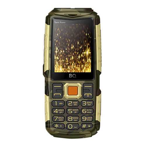 Мобильный телефон BQ 2430 Tank Power Khaki/Gold в Благо