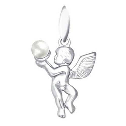 Серебряная подвеска «Ангел» с жемчугом SOKOLOV 94030001 в Благо