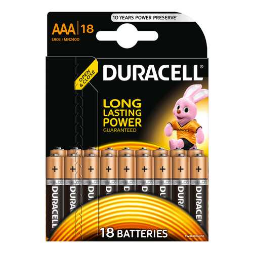 Батарейка Duracell LR03-18BL 18 шт в Благо