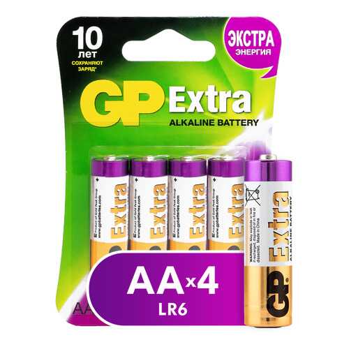 Батарейка GP Extra AA (15AXNEW-2CR4) 4 шт в Благо