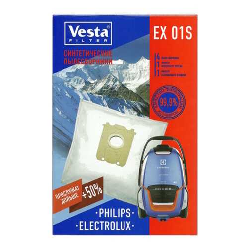 Пылесборник Vesta filter EX 01 S 4шт в Благо