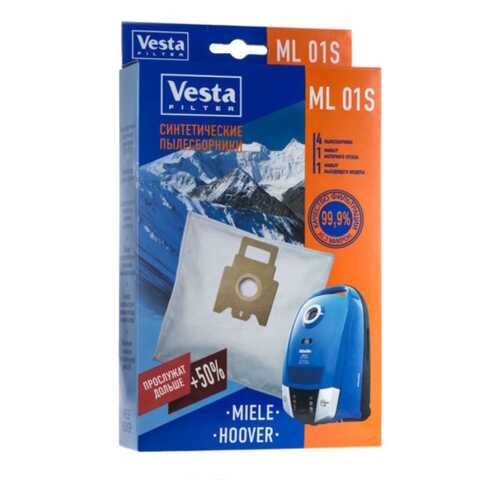 Пылесборник Vesta filter ML 01 S 4шт в Благо