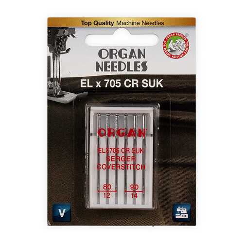 Иглы Organ ELx705 CR SUK 6/80-90 Blister в Благо