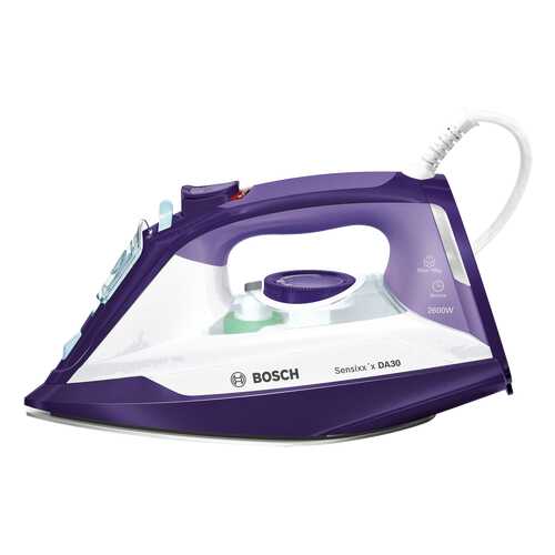 Утюг Bosch Sensixx'x DA30 Secure TDA3026110 White/Purple в Благо