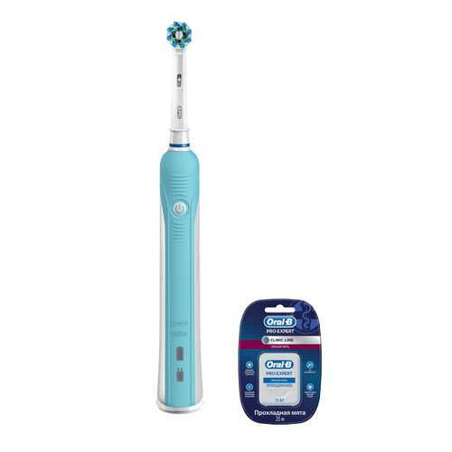 Электрическая зубная щетка Braun Oral-B Professional Care 500 D16.513U+зубная нить в Благо