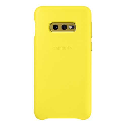 Чехол Samsung Leather Cover для Galaxy S10E Yellow в Благо