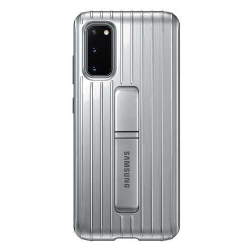 Чехол Samsung Protective Standing Cover X1 для Gal. S20 Silver в Благо