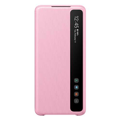 Чехол Samsung Smart Clear View Cover Y2 для Galaxy S20+ Pink в Благо