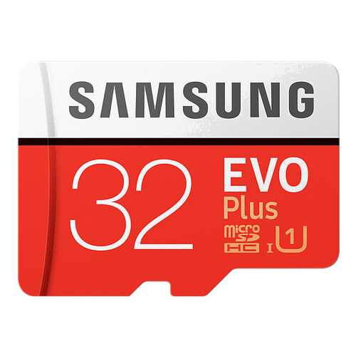 Карта памяти Samsung Micro SDHC EVO Plus MB-MC32GA/RU 32GB в Благо