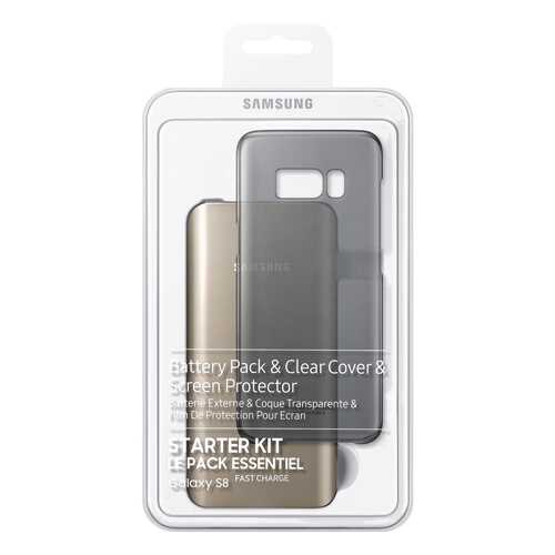 Внешний аккумулятор Samsung Starter Kit Galaxy S8 5200 мА/ч (EB-WG95ABBRGRU) Gold в Благо