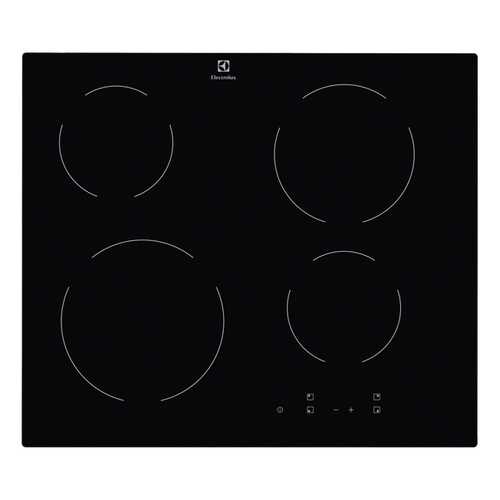 Встраиваемая варочная панель электрическая Electrolux CME6420KA Black в Благо