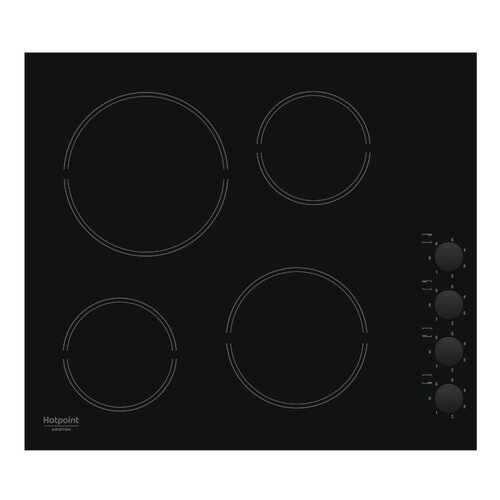 Встраиваемая варочная панель электрическая Hotpoint-Ariston HR 629 C Black в Благо